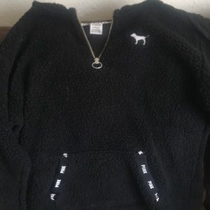 Pink Victoria Secret Sherpa Pullover